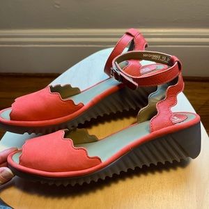 Fly London Wedge Sandal Size 38